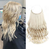 Wire Hair Extensions 60# Platinum Ash Blonde
