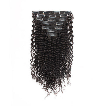 Clip in Hair Extension Jerry Curl