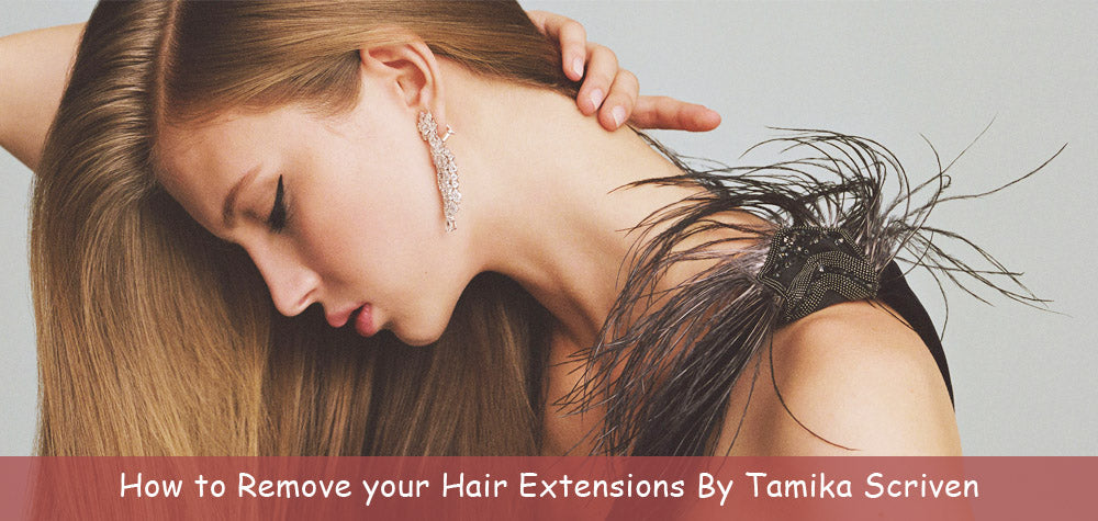 How to Remove Your Hair Extensions