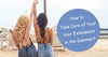 How to Take Care of Your Hair Extensions in the Summer