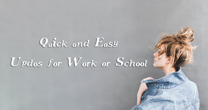 5 Quick and Easy Updos for Work or School 
