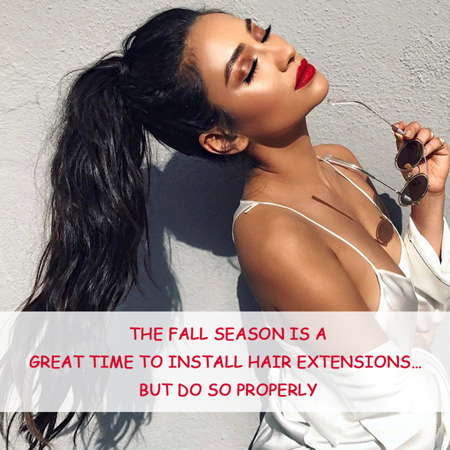Fall Extensions The Fall Season Is a Great Time to Install Hair Extensions ...