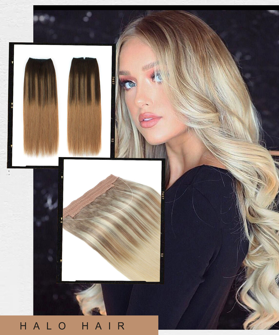 Balayage Wire Hair Extensions