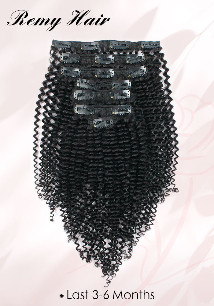 Curly Clip In Hair Extensions