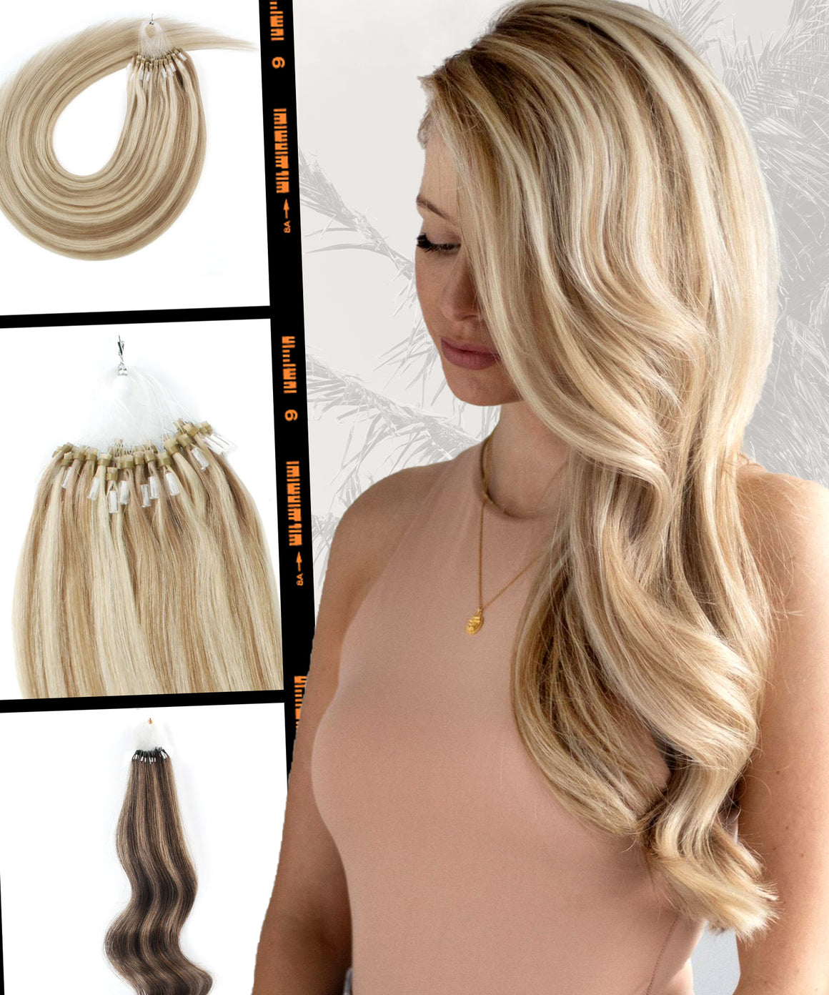 Highlights Micro Loop Hair Extensions