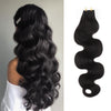 Body Wave Tape In Hair Natural Black