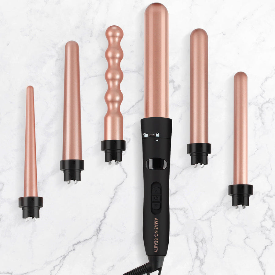 6 In 1 Curling Wand Curling Iron