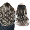 Halo Hair Extensions 1BT1B/Silver White