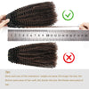 Clip in Hair Extension Afro Kinky Curly 1BT1BP4#