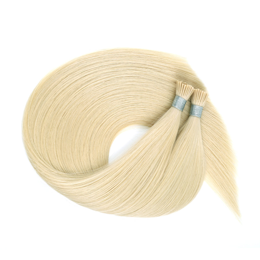 I Tip Hair Extensions Virgin Hair #613 Beach Blonde