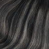 Tape In Hair Extension Rooted Highlights 1BT1B/silver