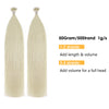 Virgin Nano Ring Hair Extensions 60# Light Blonde