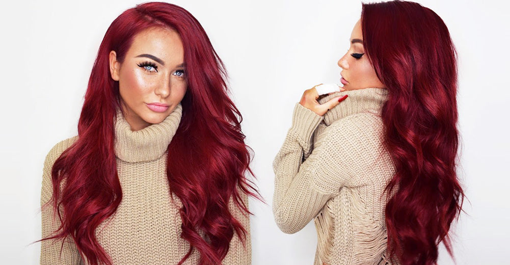 Red Hair Extensions