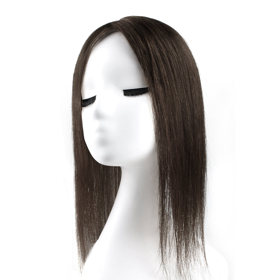 3 x 5" Silk Top Hair Topper Color Natural Black