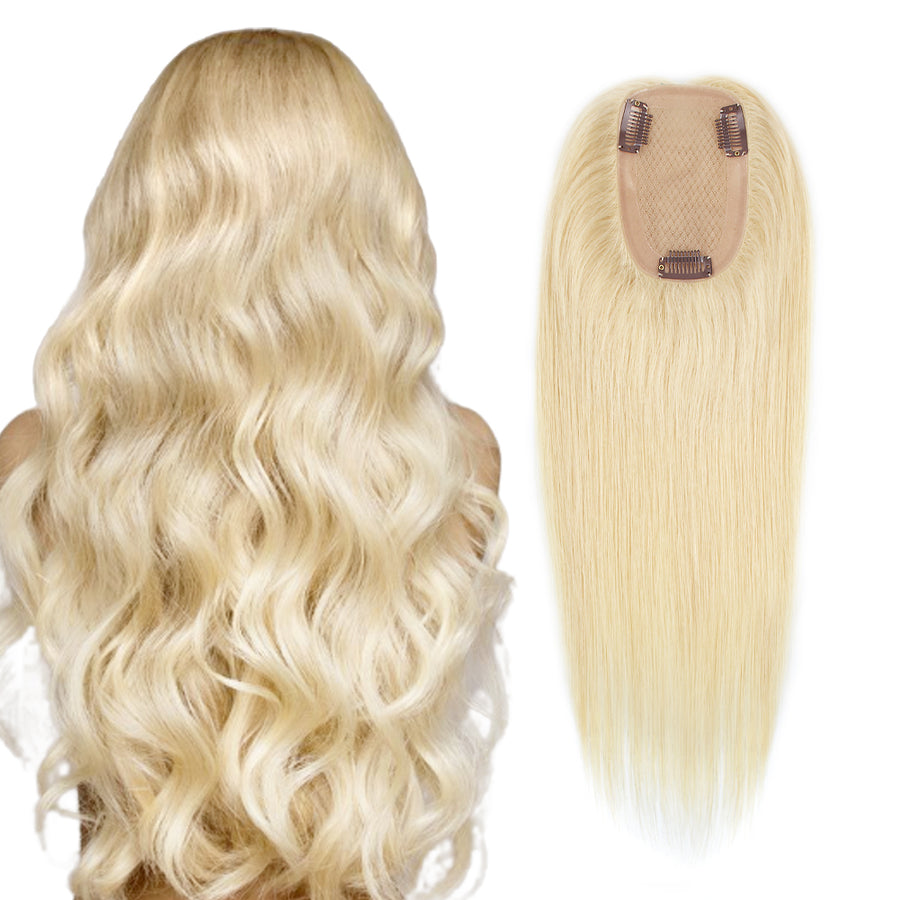 3 x 5" Silk Top Hair Topper Color 60#