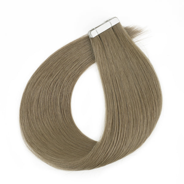 Virgin Tape in Hair Extensions 18A# Sandy Brown | AmazingBeautyHair
