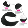 Virgin Invisible Tape in Hair Extensions Jet Black #1