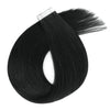 Virgin Invisible Tape in Hair Extensions Jet Black #1