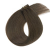 Virgin Invisible Tape in Hair Extensions Dark Chocolate Brown #2A