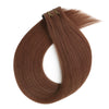 Virgin Invisible Tape in Hair Extensions Dark Auburn #30