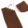 Virgin Invisible Tape in Hair Extensions Dark Auburn #30