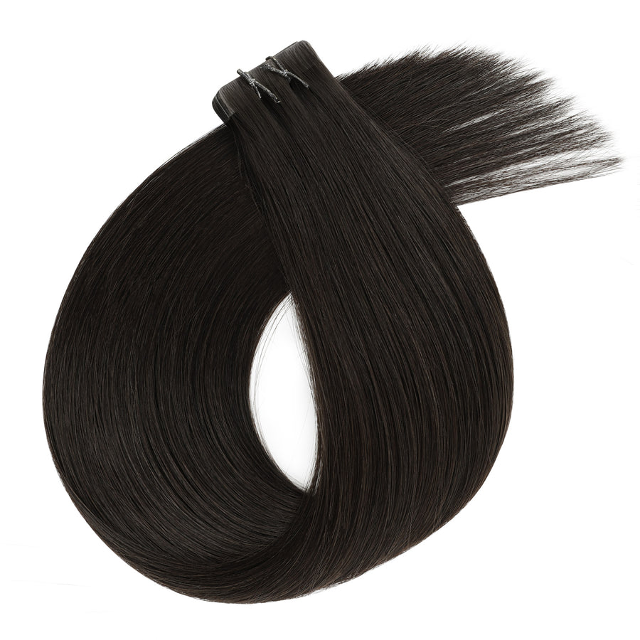 Virgin Invisible Tape in Hair Extensions Off Black #1B