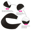 Virgin Invisible Tape in Hair Extensions Off Black #1B
