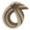 Virgin Invisible Tape in Hair Extensions Rooted Highlights #R3-P3/60