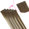 Virgin Invisible Tape in Hair Extensions Rooted Highlights #R3-P3/60