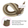 Virgin Invisible Tape in Hair Extensions Rooted Highlights #R3-P3/60