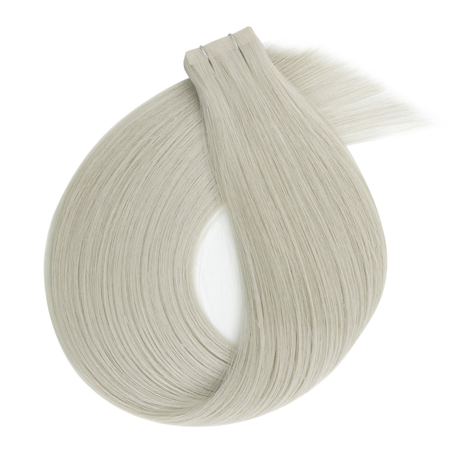 Virgin Invisible Tape in Hair Extensions Ash Blonde #603