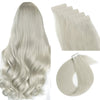 Virgin Invisible Tape in Hair Extensions Ash Blonde #603