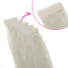 Virgin Invisible Tape in Hair Extensions Ash Blonde #603