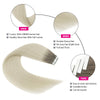 Virgin Invisible Tape in Hair Extensions Ombre #T16A/60A