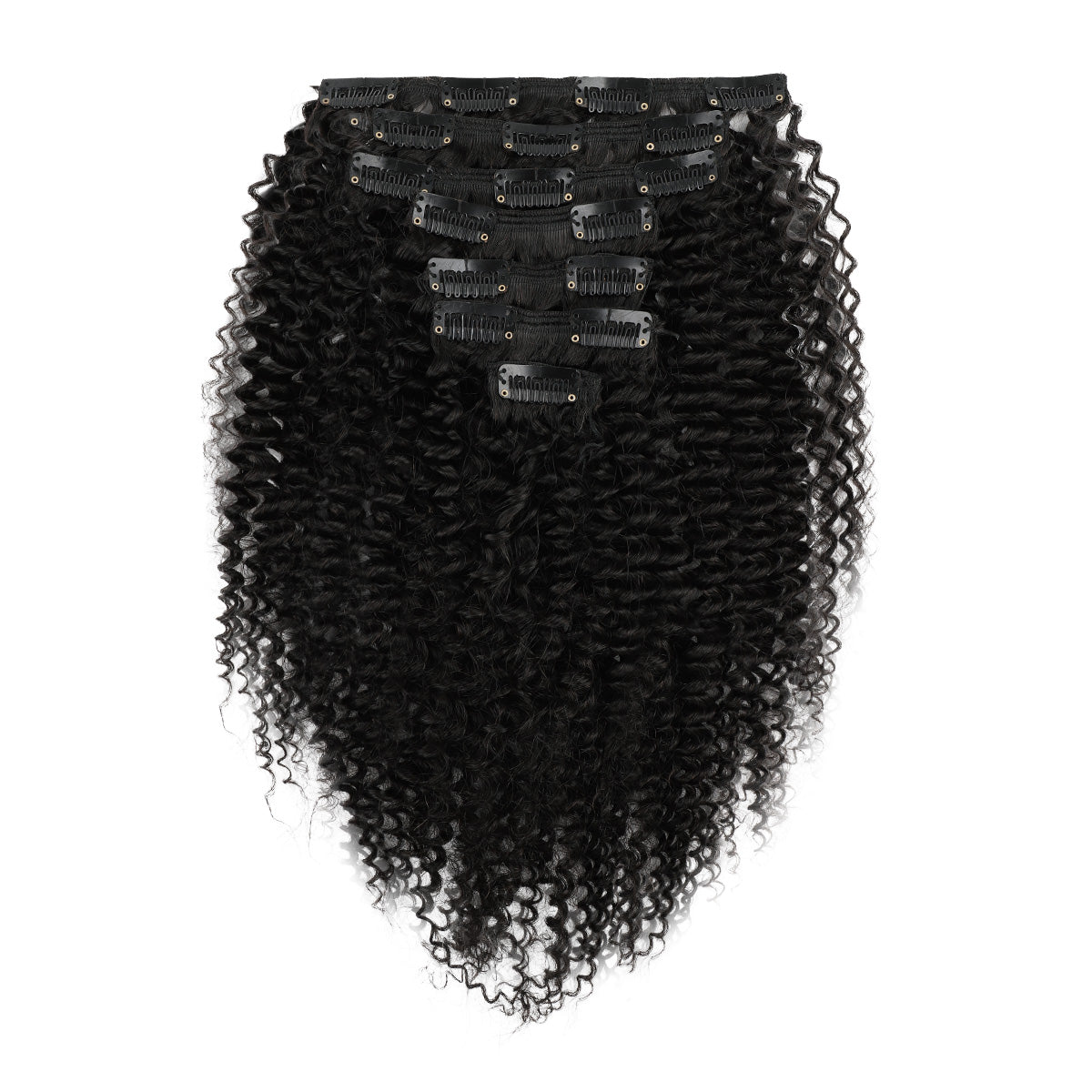 Kinky Curly Clip-In Extensions Virgin Human Hair