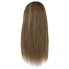 Silk Top Lace Front Wig 100% Virgin Human Hair Balayage Color B2/8#