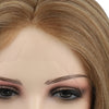 Silk Top Lace Front Wig 100% Virgin Human Hair Highlights Color P7/10#