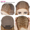 Silk Top Lace Front Wig 100% Virgin Human Hair Highlights Color P7/10#