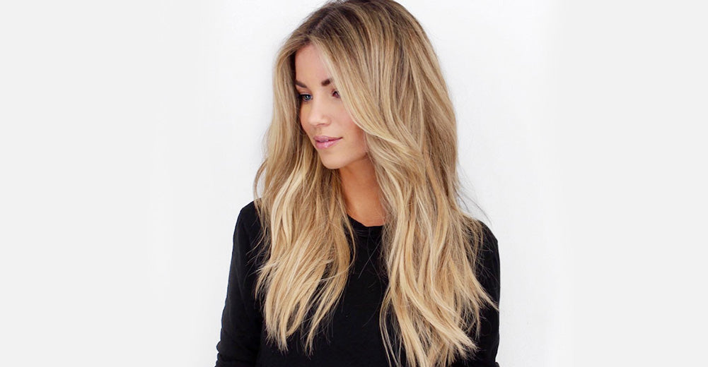 Rooted Highlight Hair Extensions