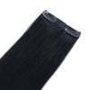 120G Jet Black 1# Clip in Hair Extensions 16 Inch