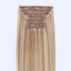 120g clip in hair extensions highlights #12/60 18"|var-31957207220296