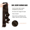 105G Off Black 1B# Clip in Hair Extensions