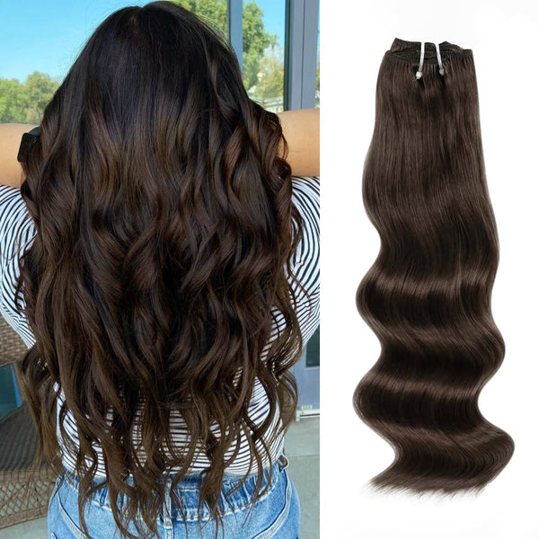 105G Off Black 1B# Clip in Hair Extensions