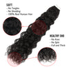 Curly Tape In Hair #1 Jet Black