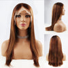 13x4 Lace Front Wigs Silky Straight Wigs Natural Hairline 150% Density