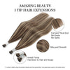 I Tip Hair Extensions Highlights P4/27#