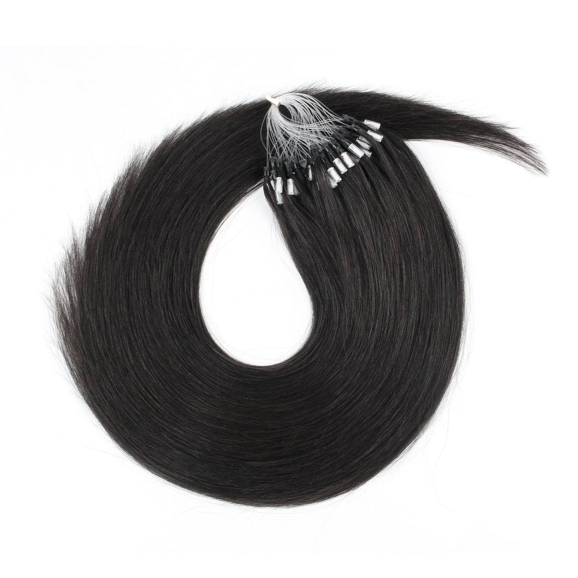 Solid Color Micro Loop Hair Extensions