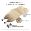 I Tip Hair Extensions Balayage B8/60#