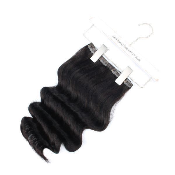 120G Off Black #1B Clip in Hair Extensions