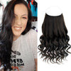 Wire Hair Extensions 1B# Off Black